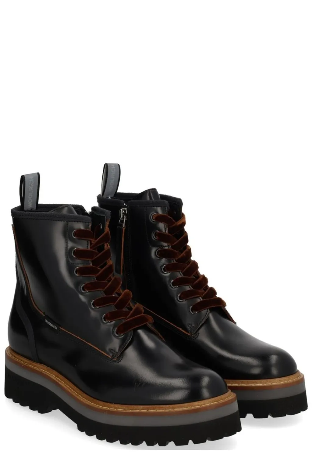 Lace-Up Boots