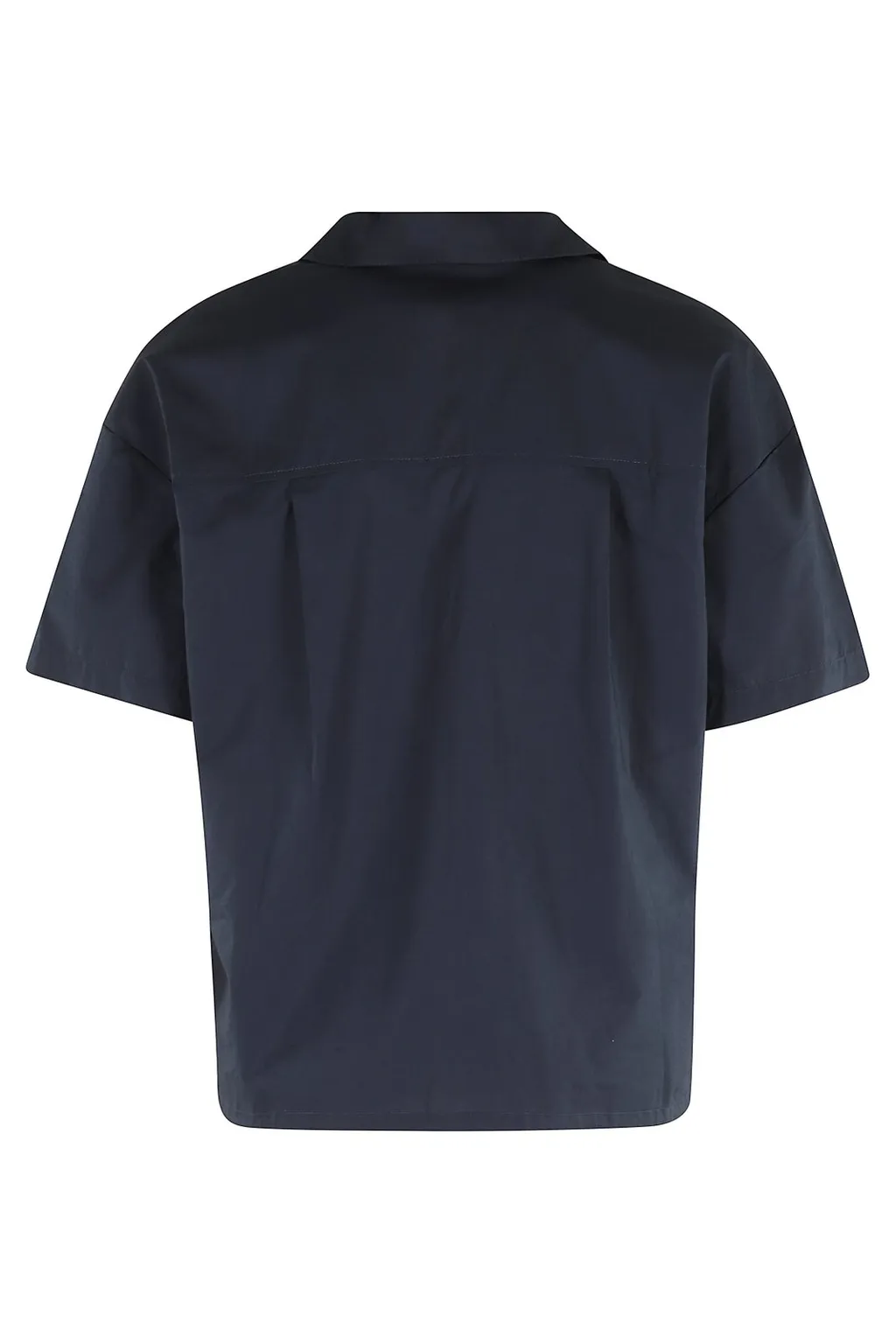 Poplin V-Neck Blouse