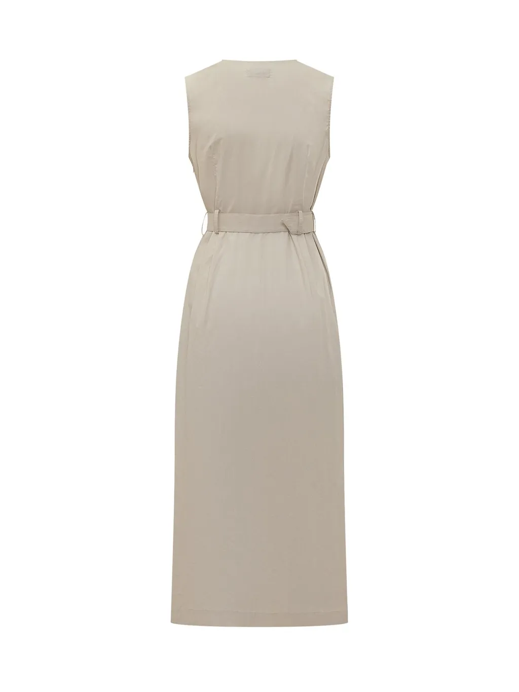 Sleeveless V-Neck Maxi Dress