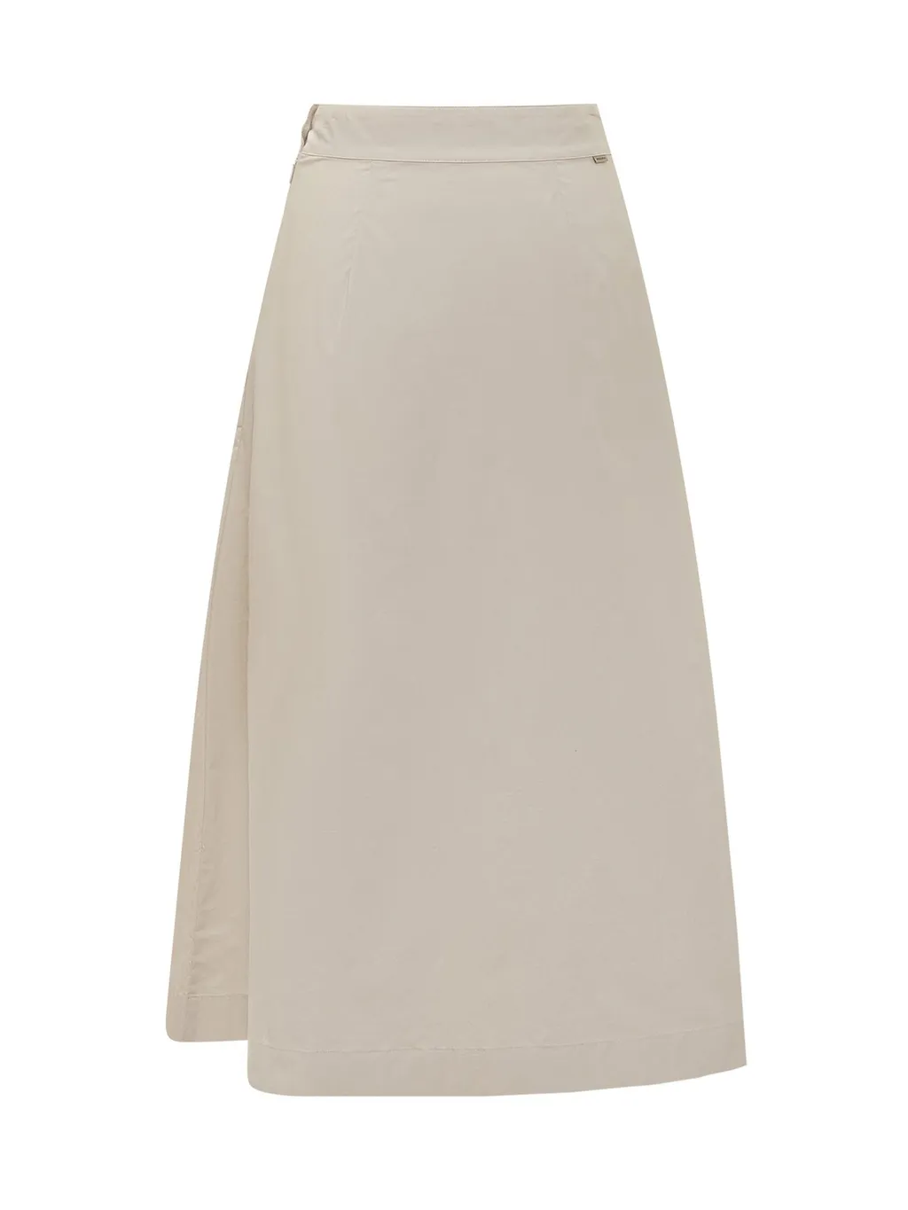 Pleated Maxi Skirt