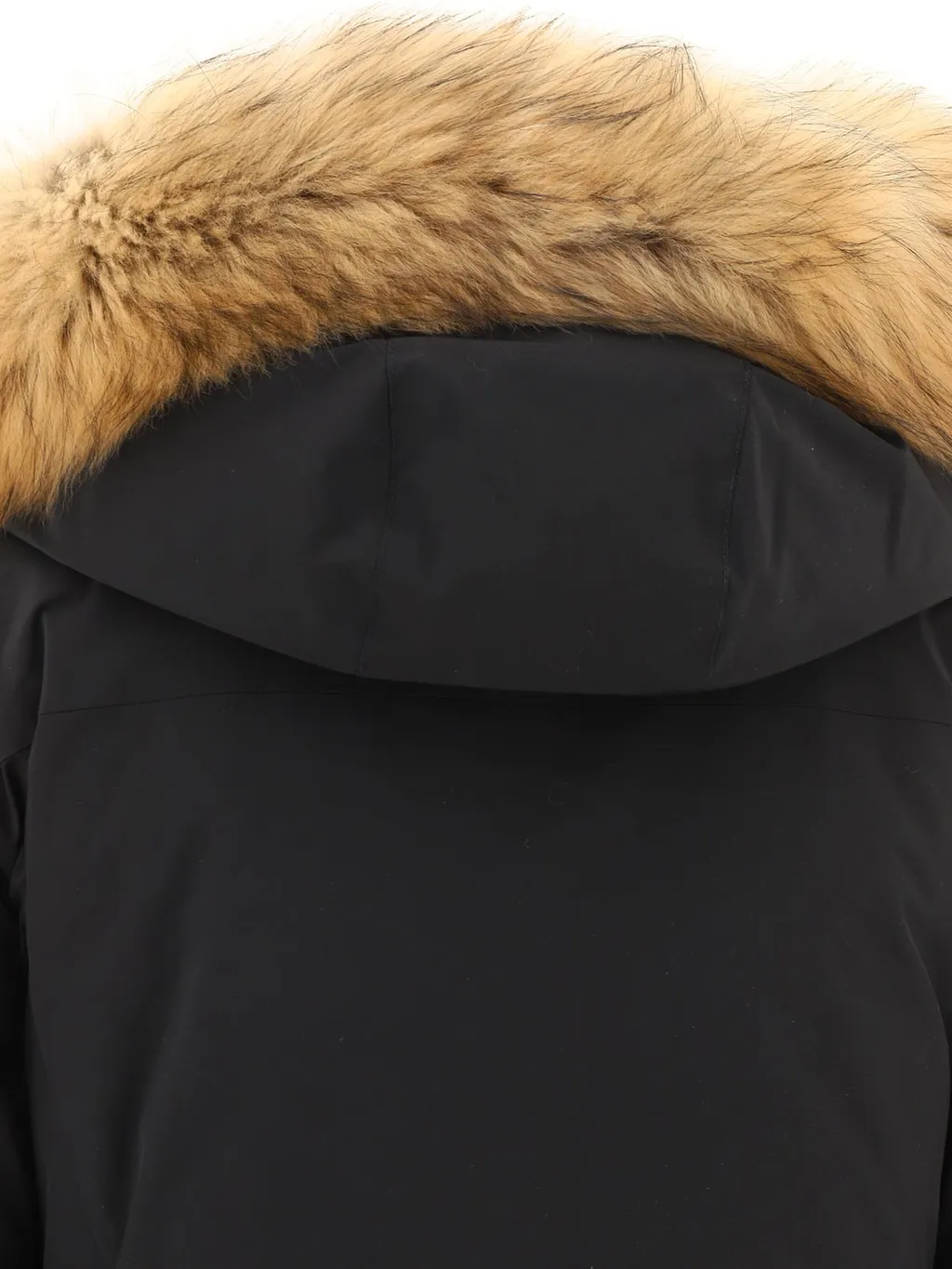 Parka With Hood And Fur Trim