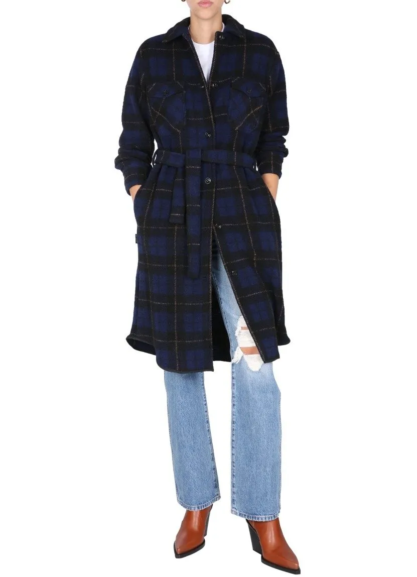 Checked Shirt Jacket