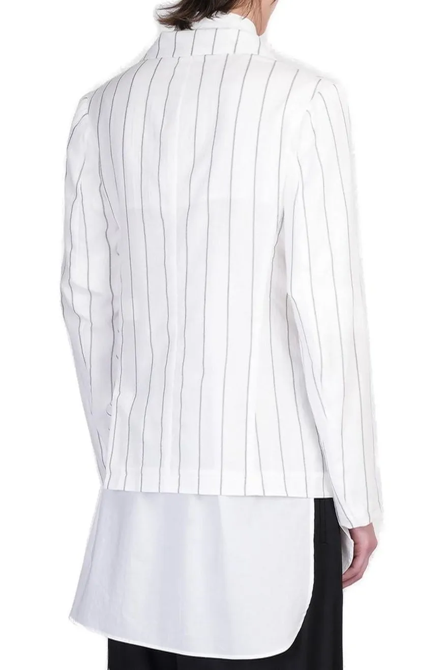 Pinstripe Blazer