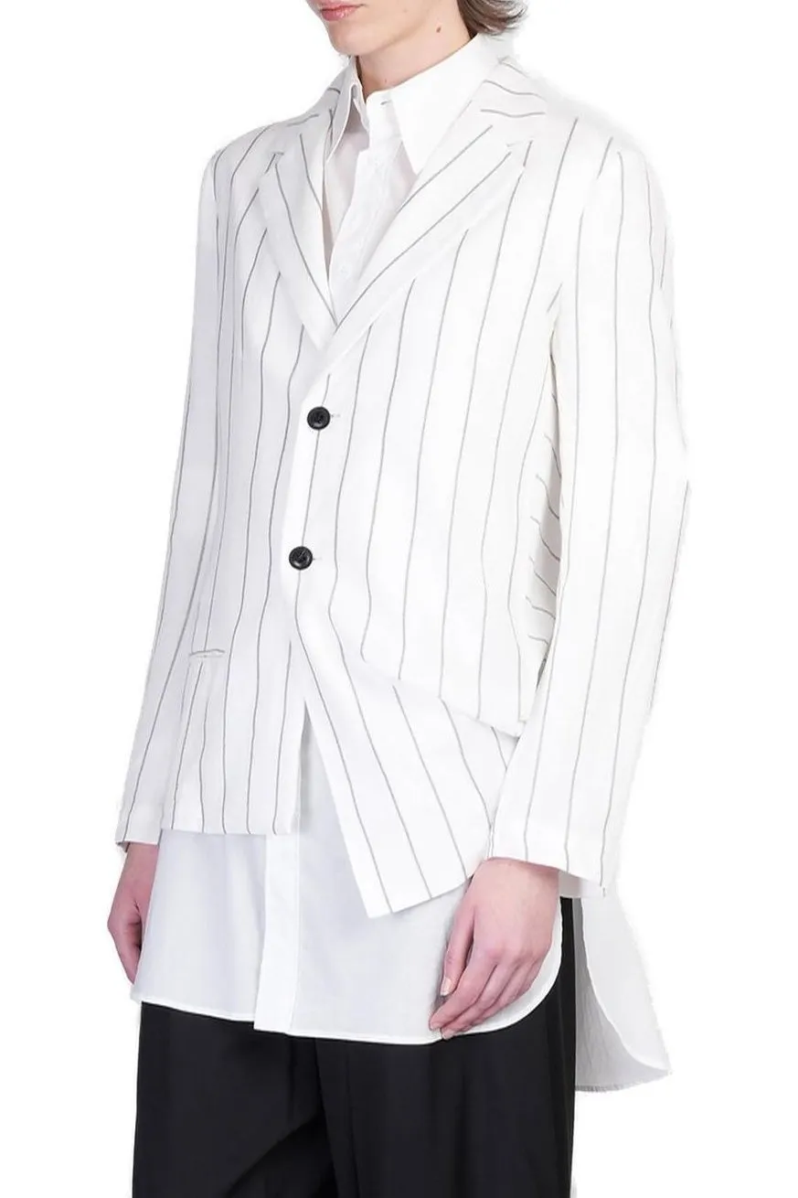 Pinstripe Blazer