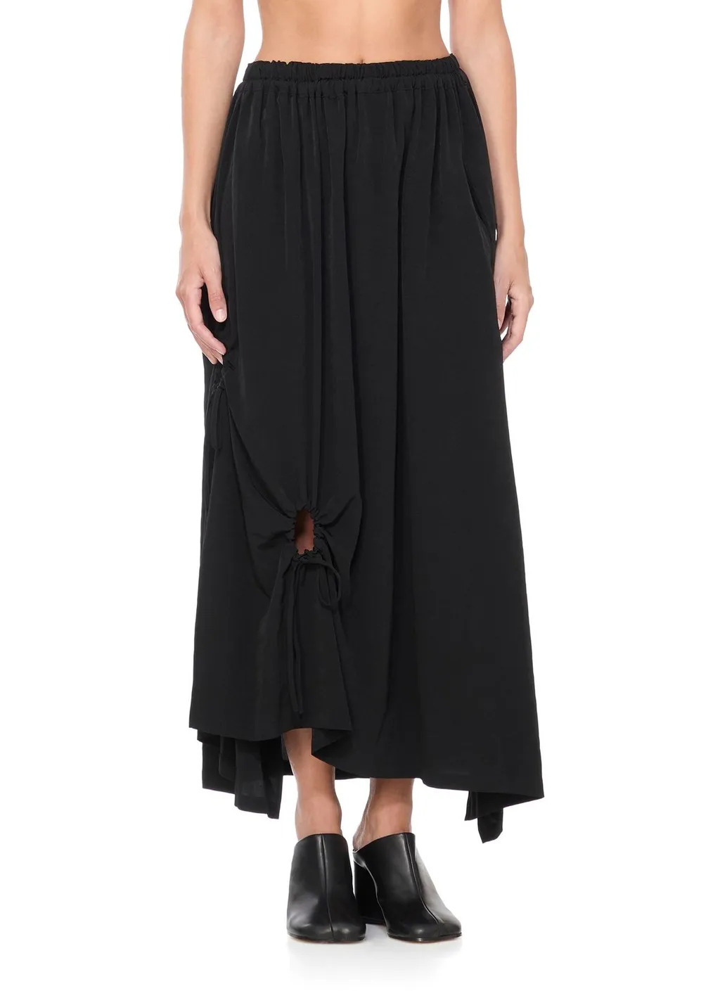 Asymmetric Midi Skirt