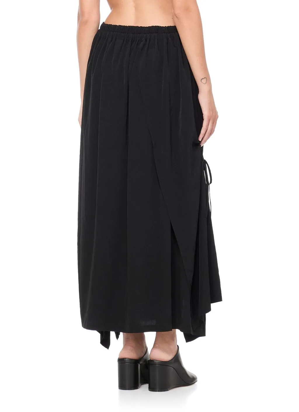 Asymmetric Midi Skirt