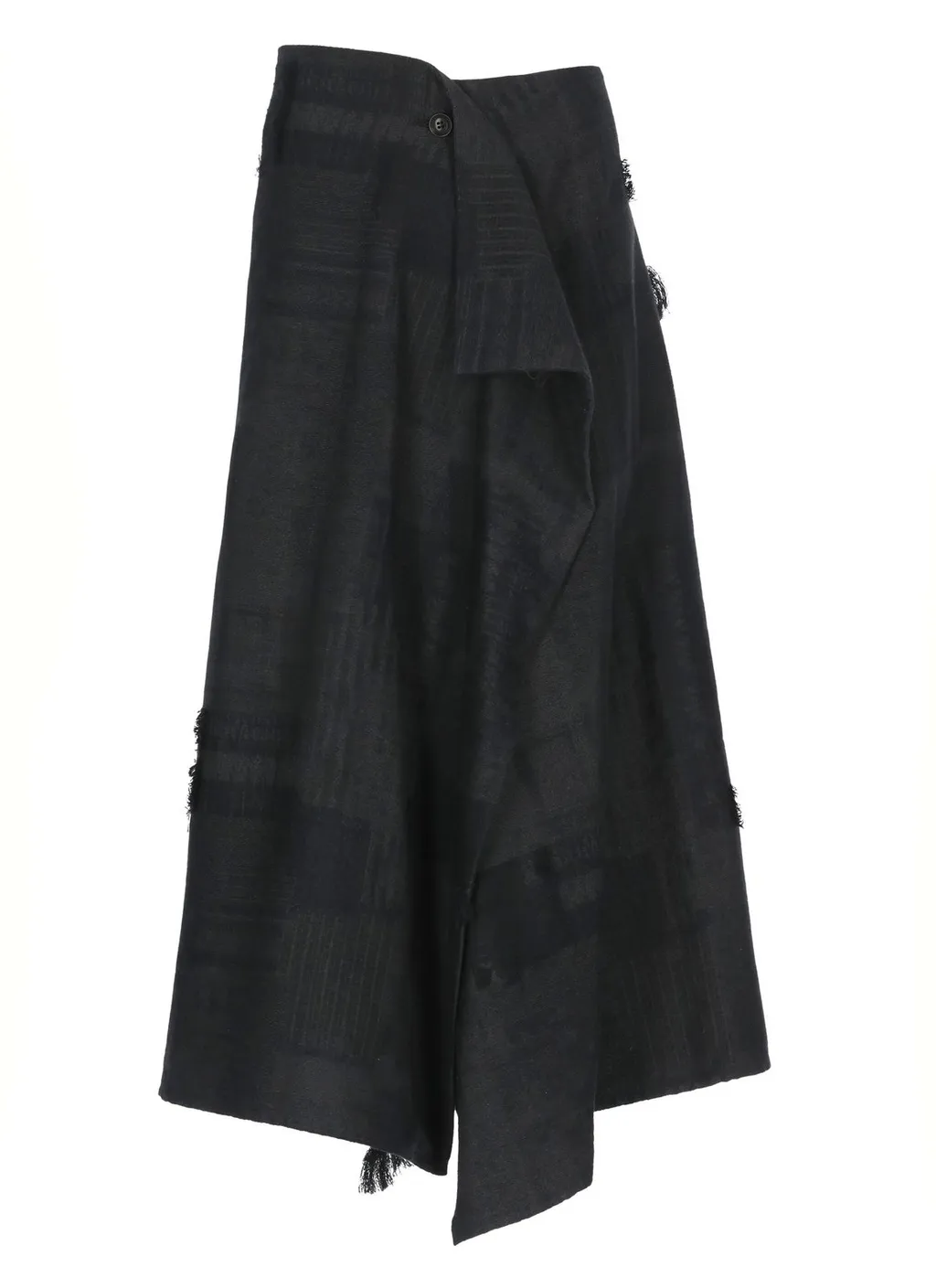Asymmetric Wrap Skirt