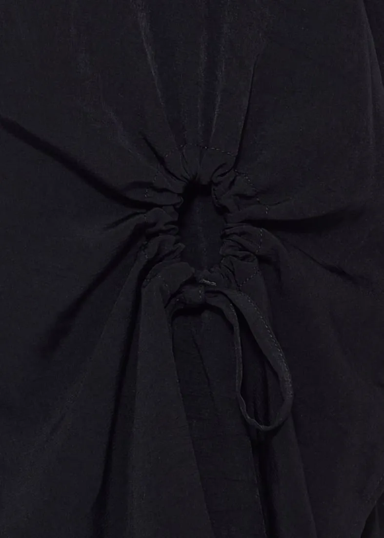 Asymmetric Draped Shirt