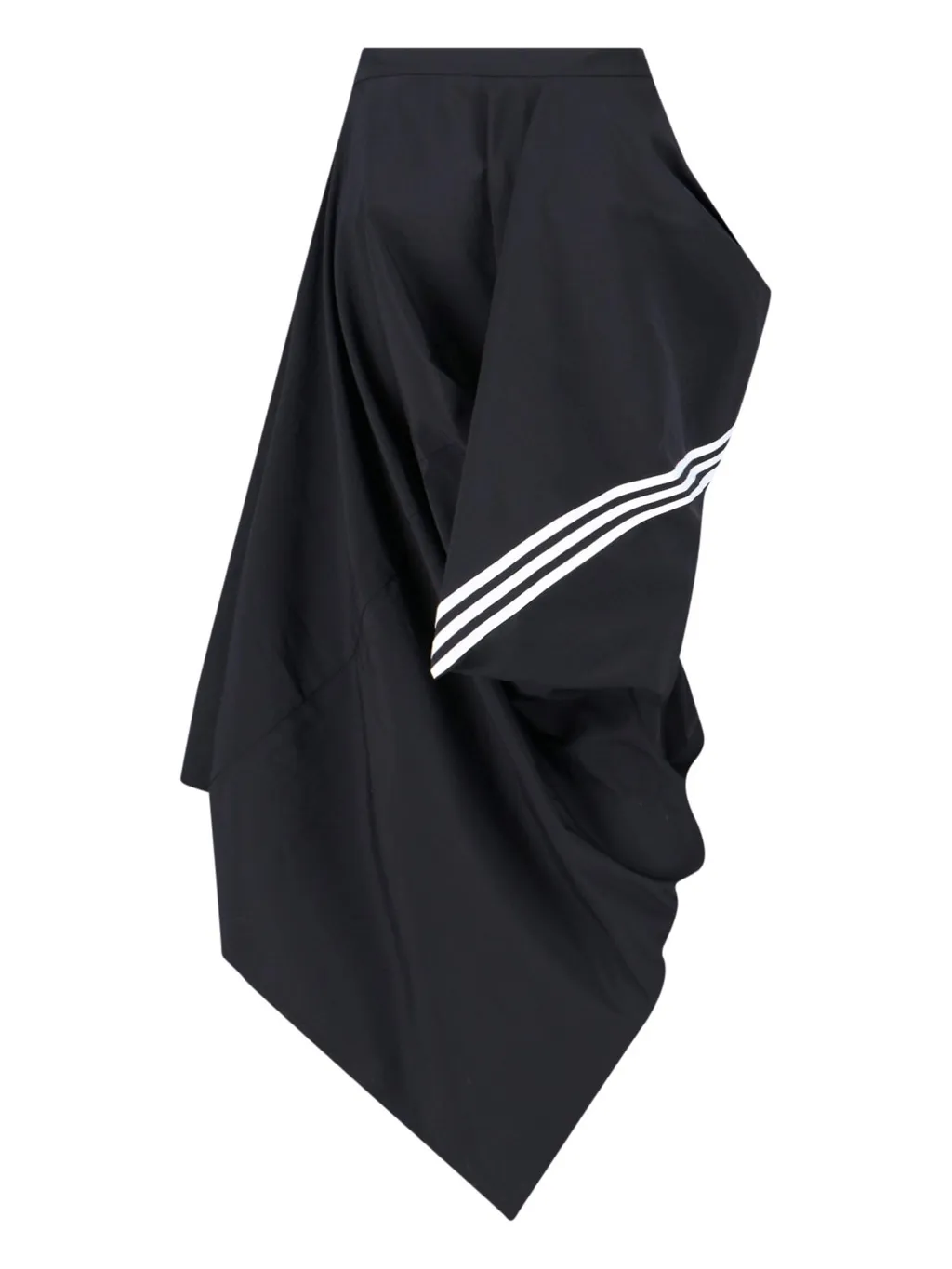 Asymmetric Draped Skirt