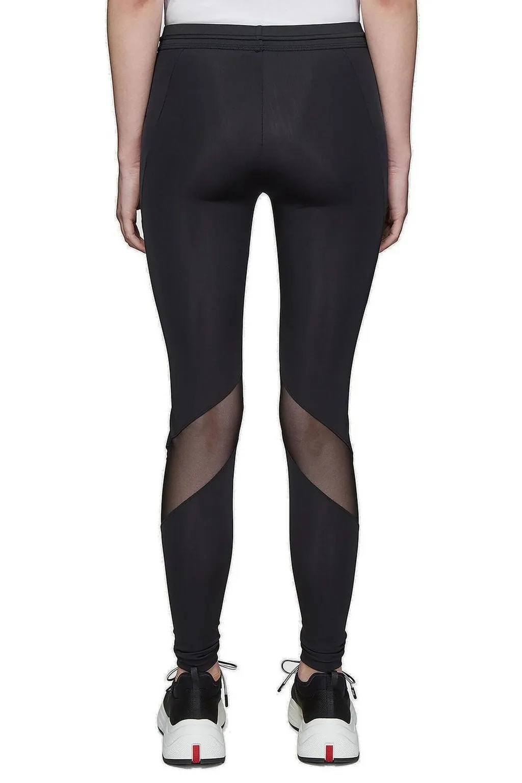Leggings With Mesh Inserts