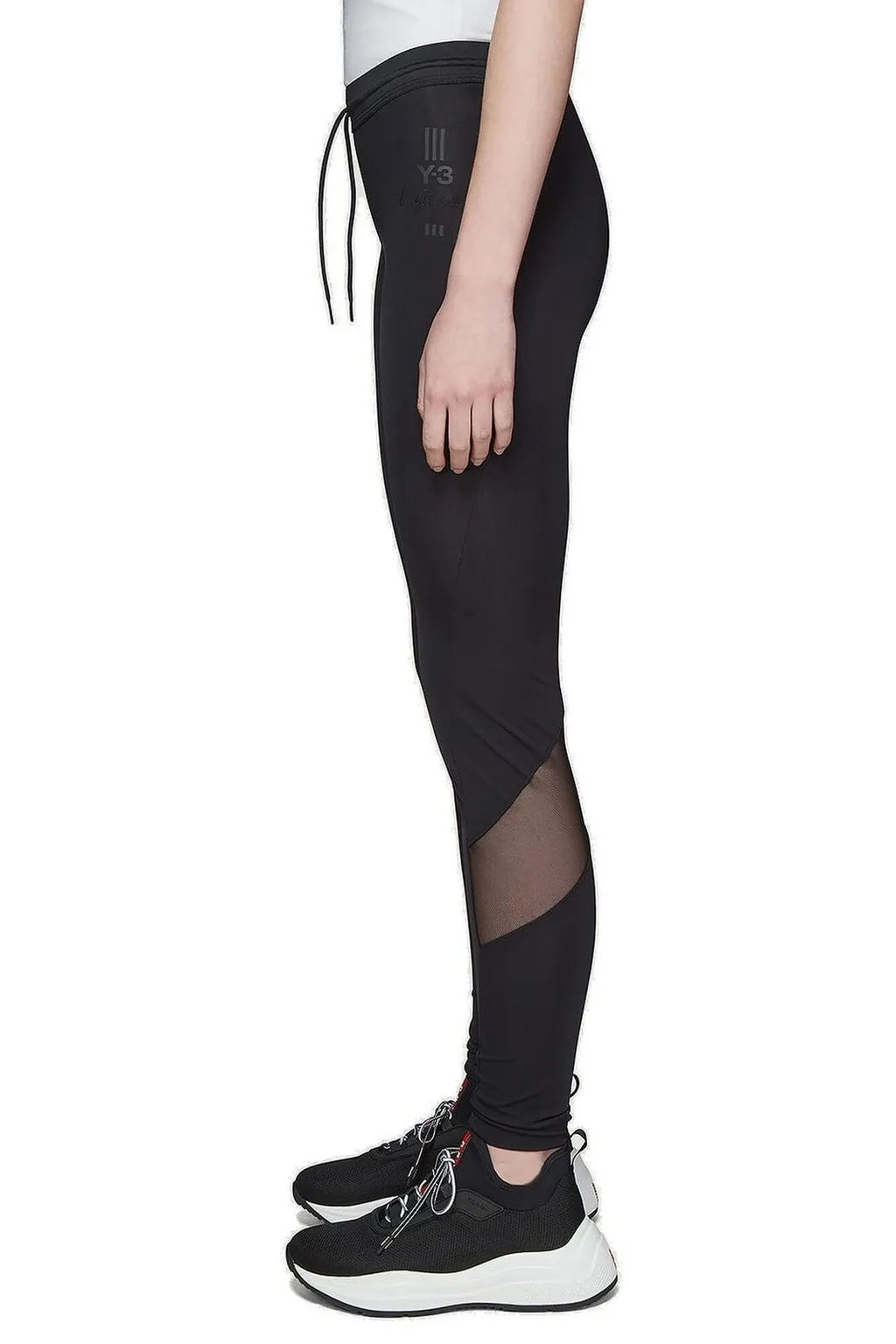 Leggings With Mesh Inserts