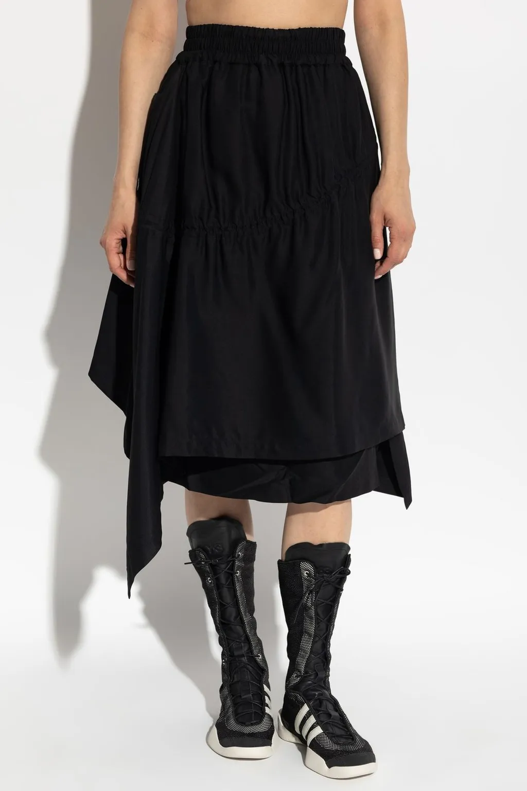Asymmetric Midi Skirt