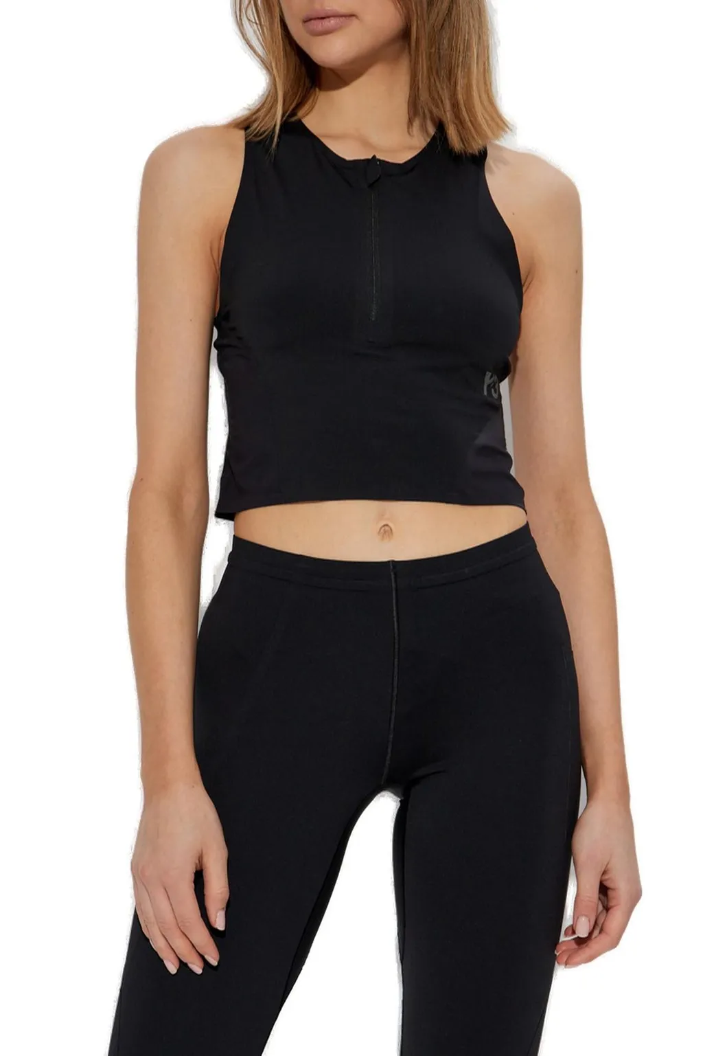 Cropped Zip Top