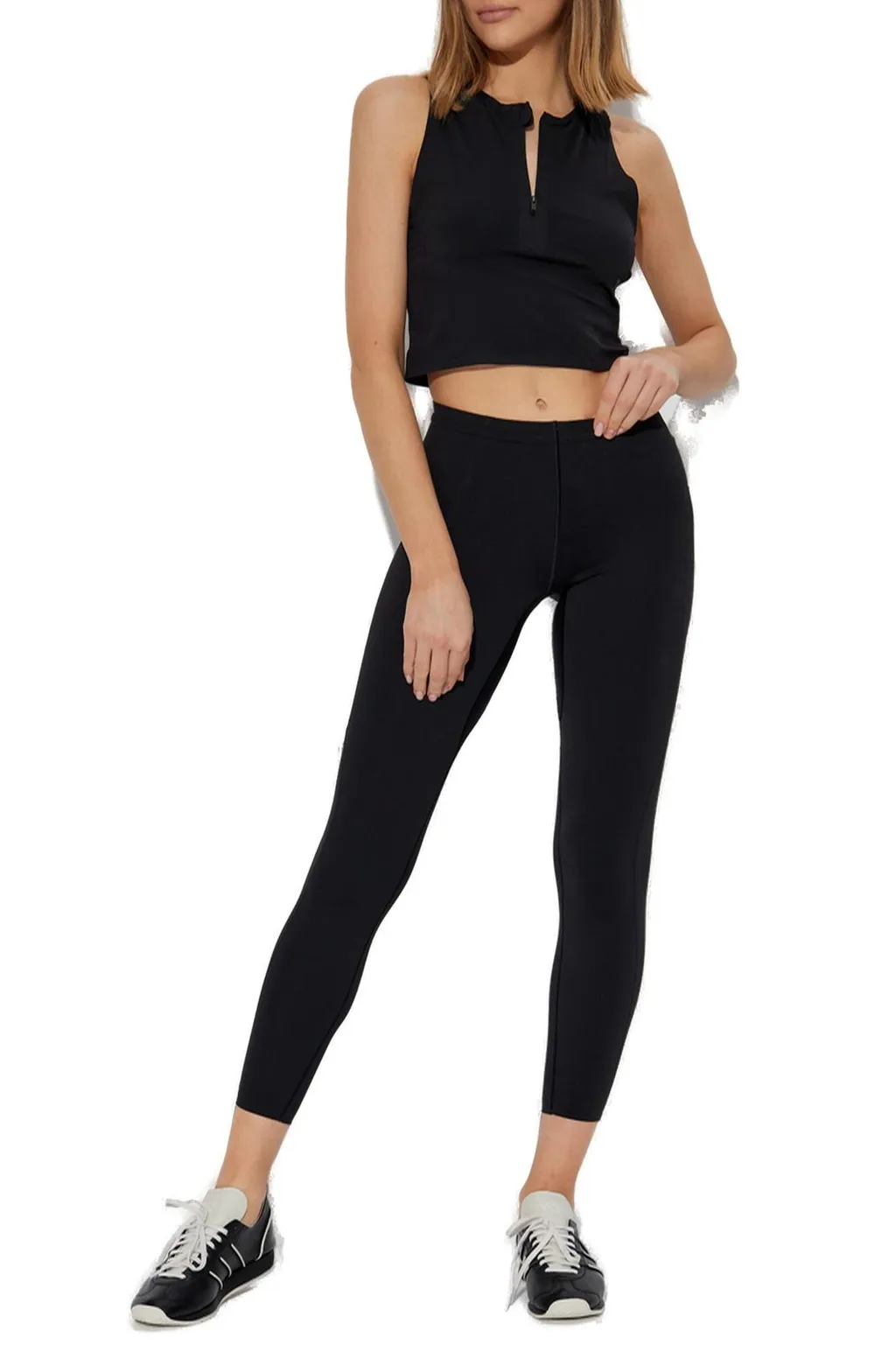 Cropped Zip Top