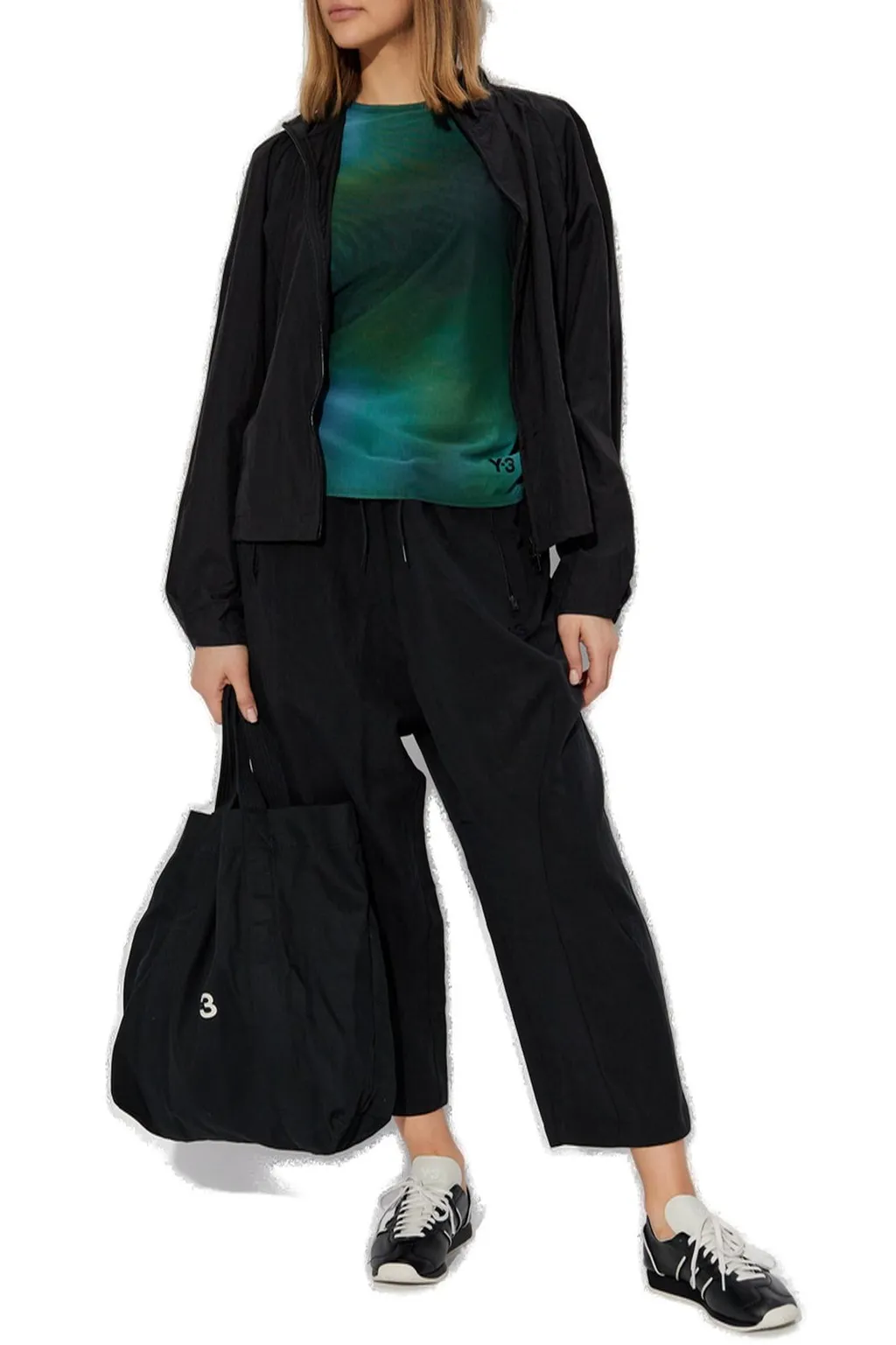 Long Sleeve Mesh Top