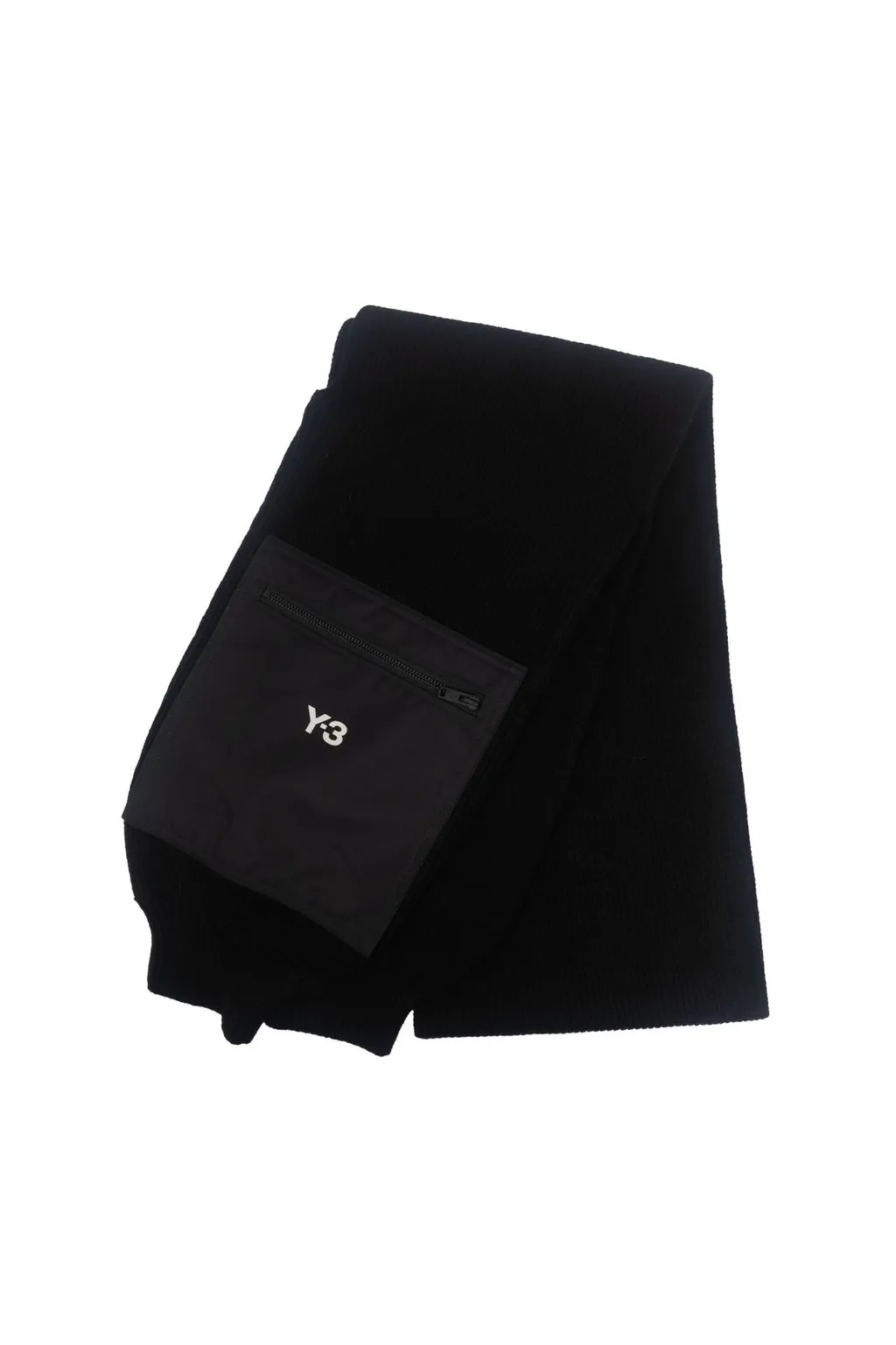Scarf With Zip Pocket