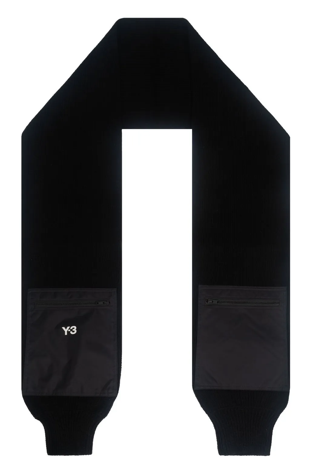 Scarf With Zip Pocket