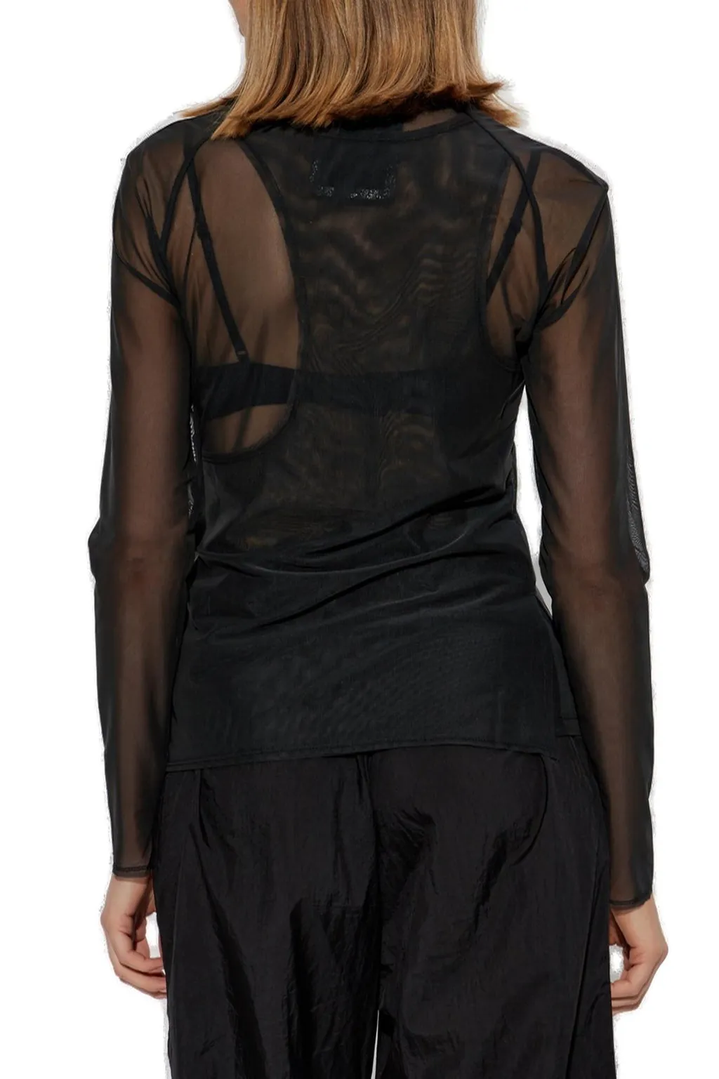 Mesh Long Sleeve Top