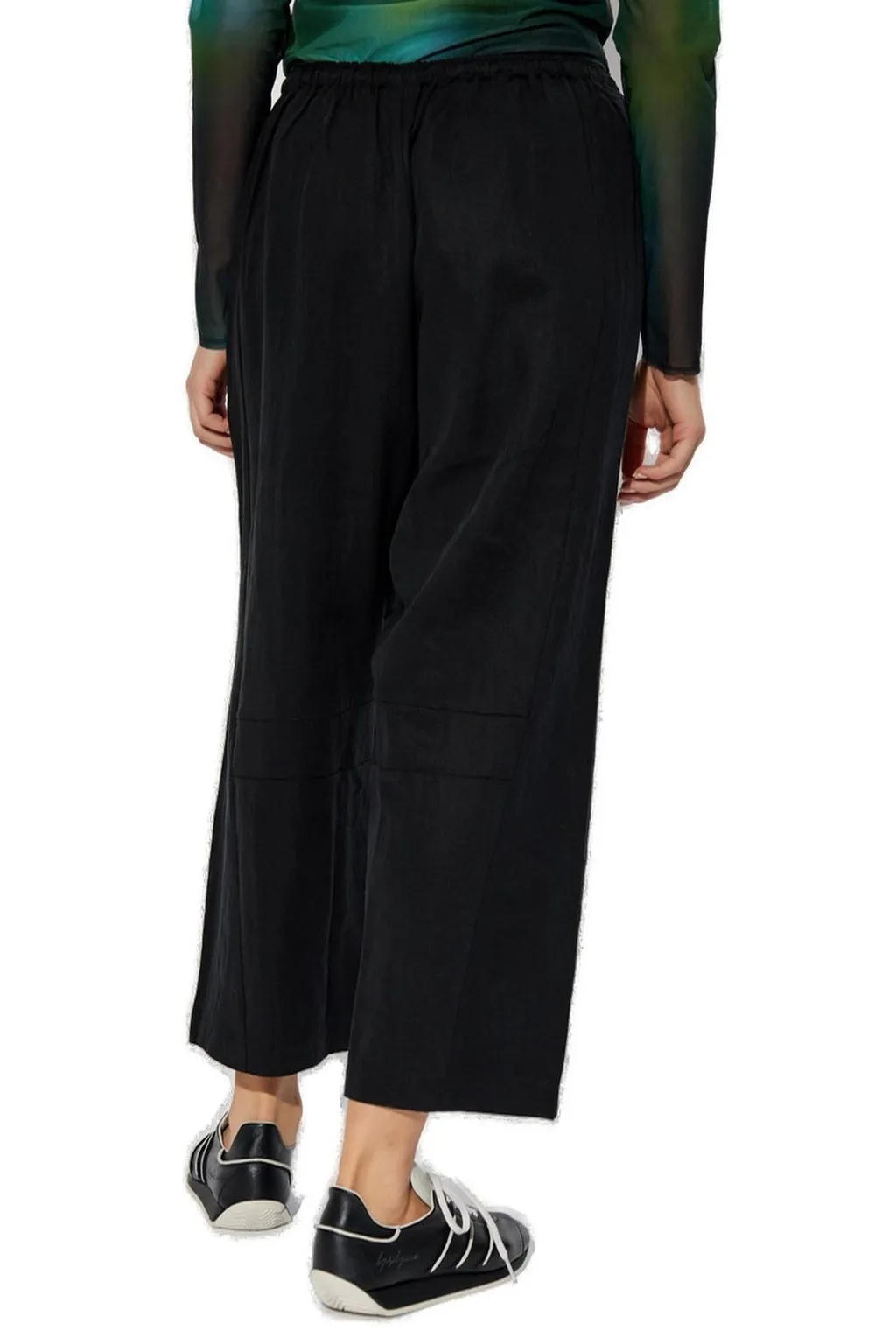 Wide-Leg Track Pants
