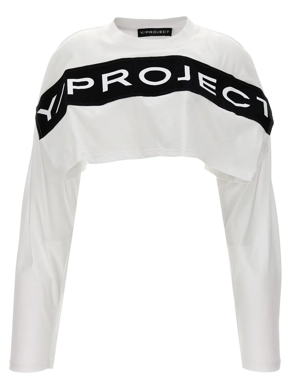 Cropped Long Sleeve T-Shirt