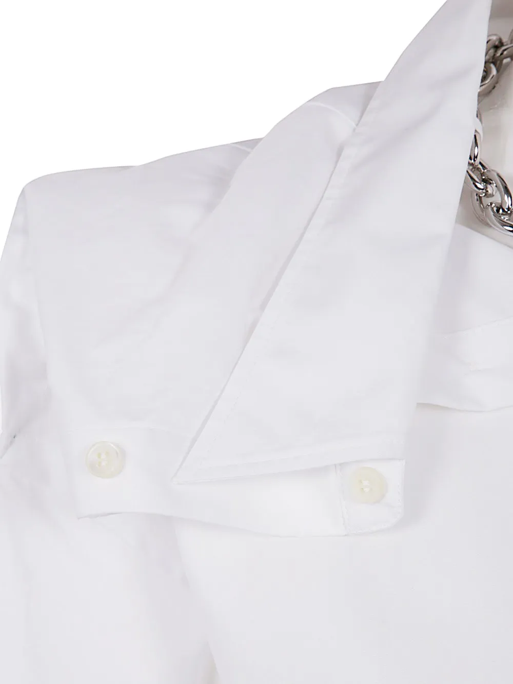 Shirt Dress With Chain Detail
