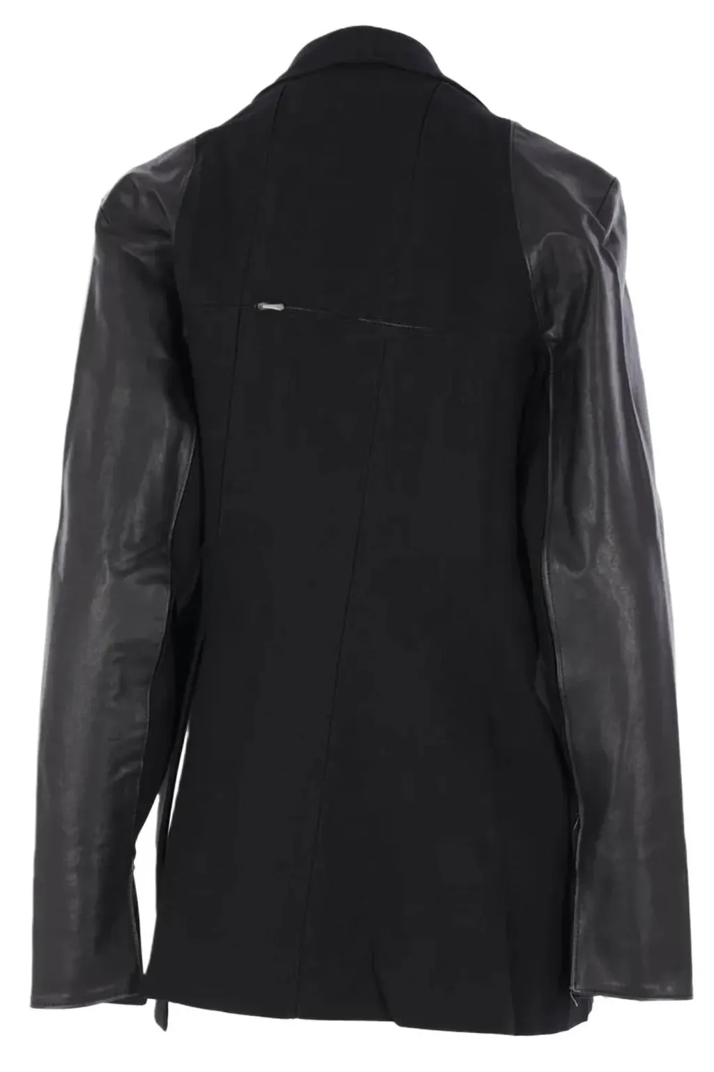 Blazer With Contrast Sleeves