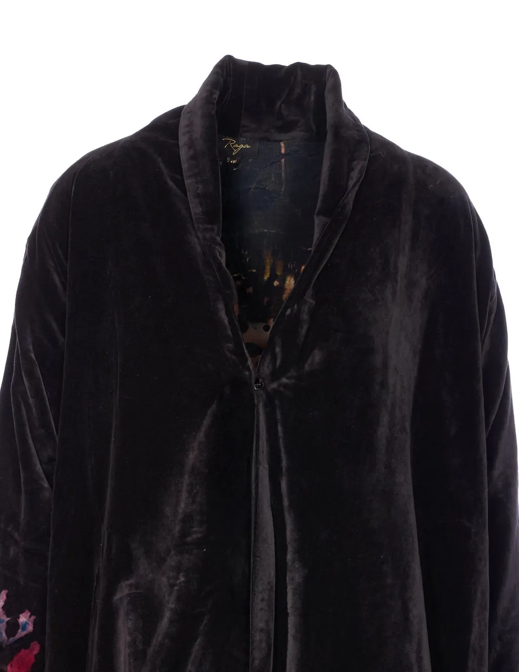 Velvet Kimono Coat