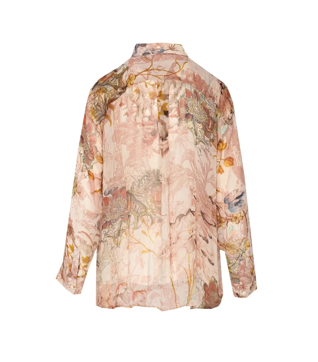 Printed Silk Shirt