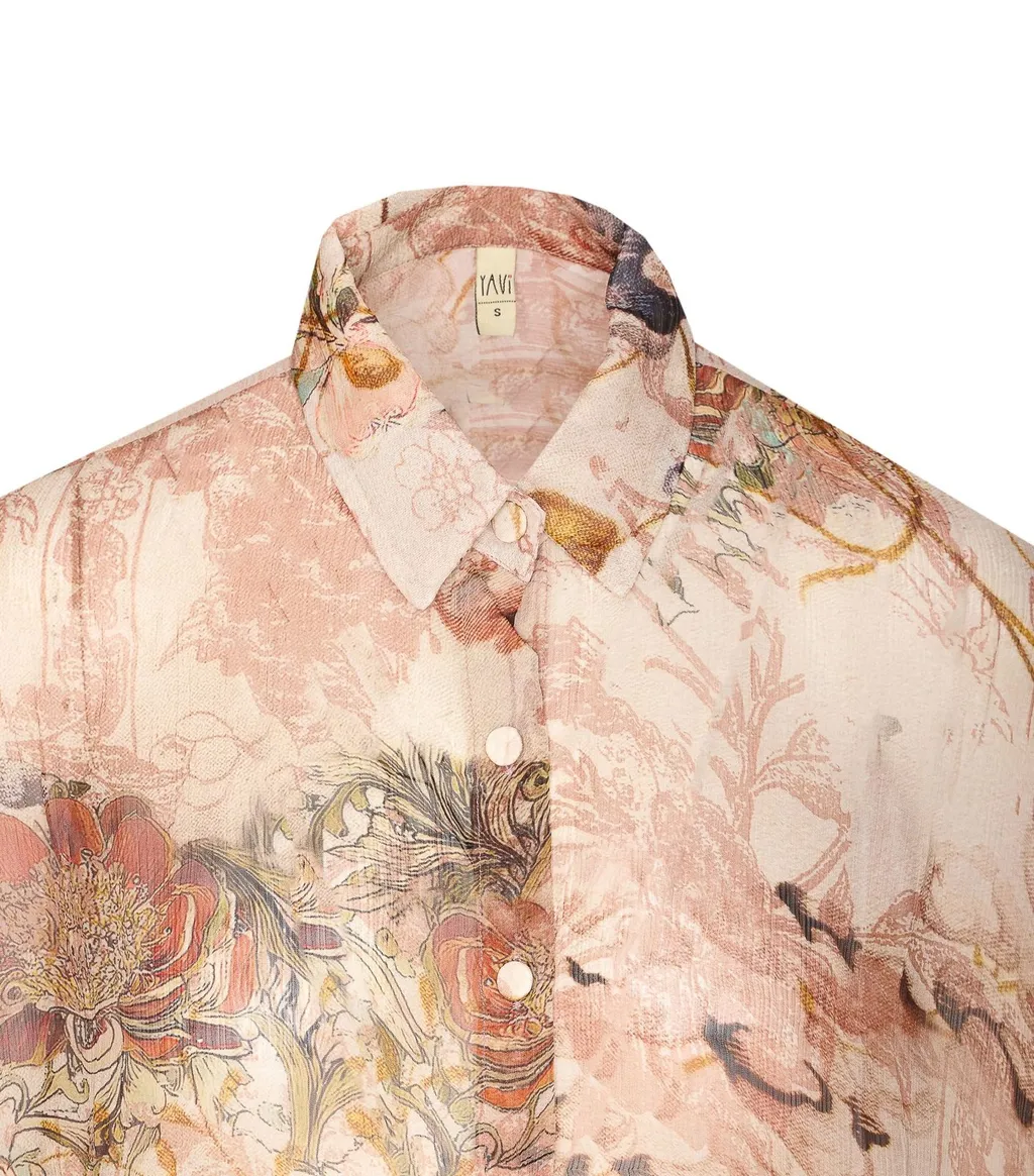 Printed Silk Shirt