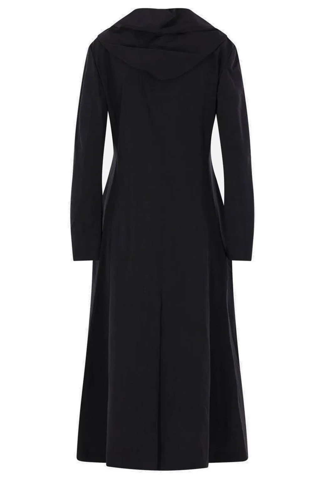 Long Hooded Trench Coat
