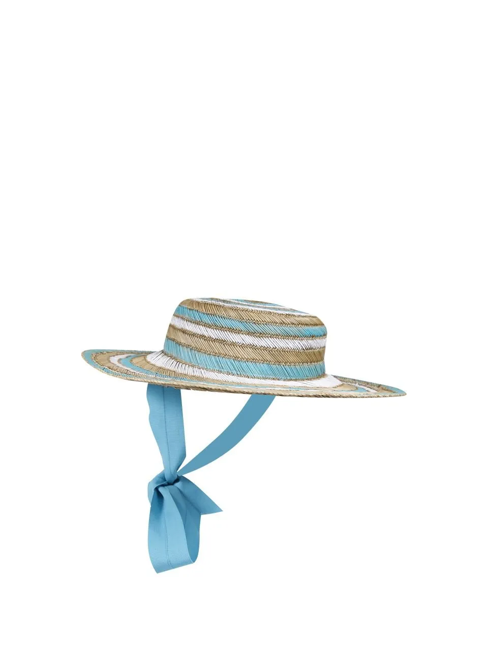 Straw Boater Hat