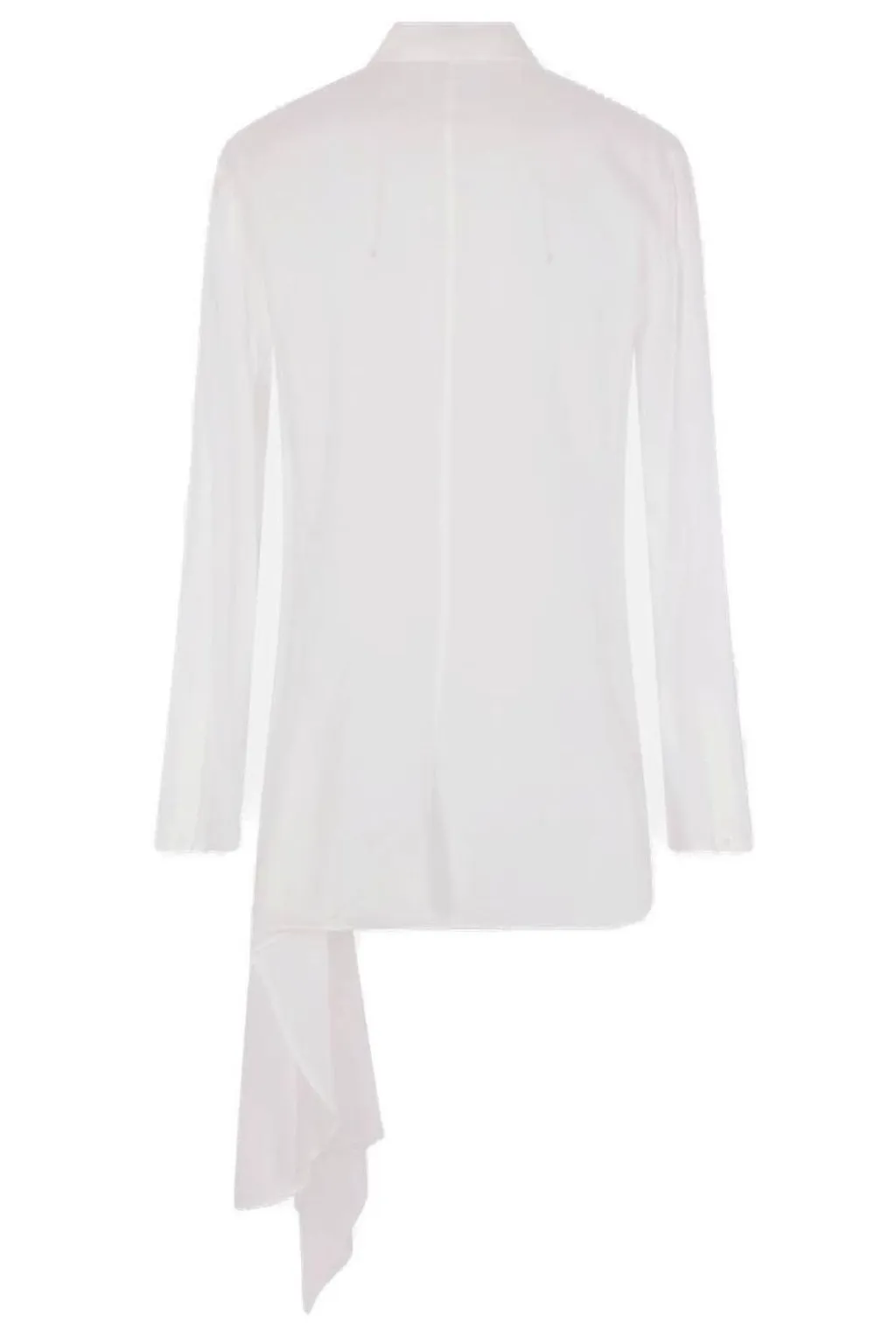 Asymmetric Draped Shirt
