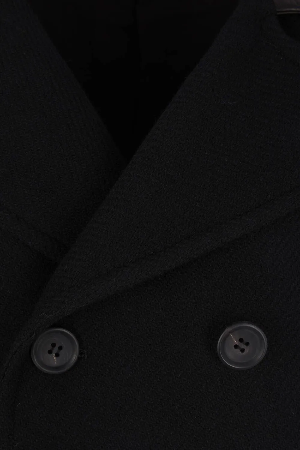 Double-Breasted Coat With Asymmetric Details