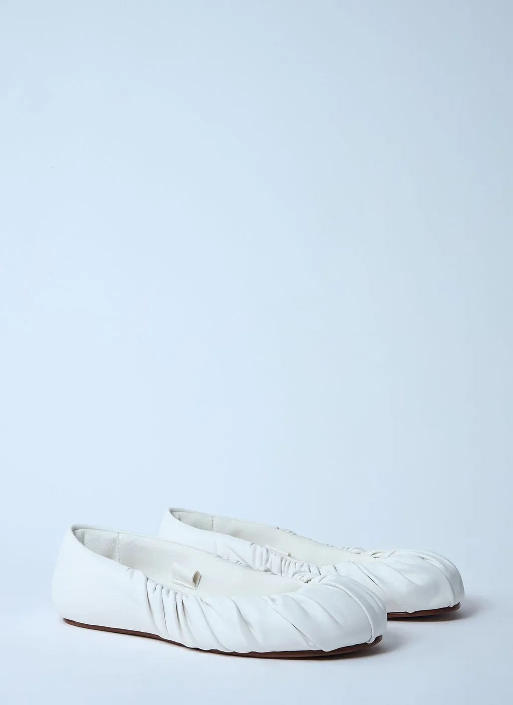 Ballet Flats With Ribbon