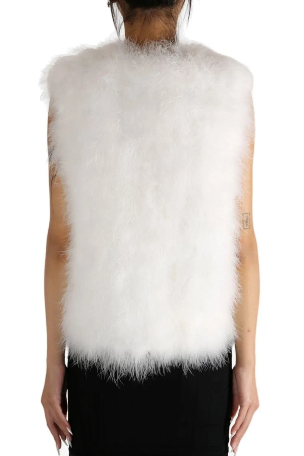 Puffer Jacket With Fur Trim