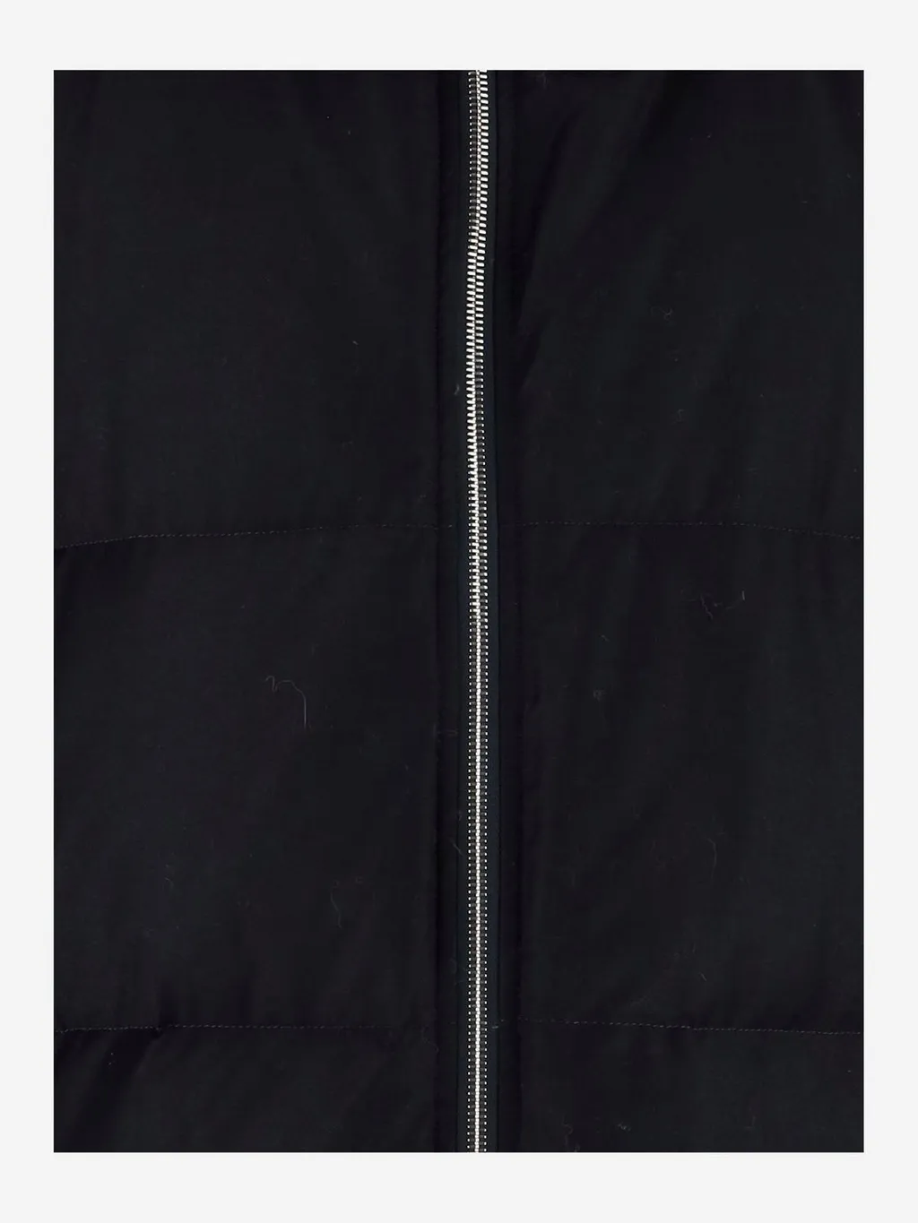 Puffer Coat With Fur Hood