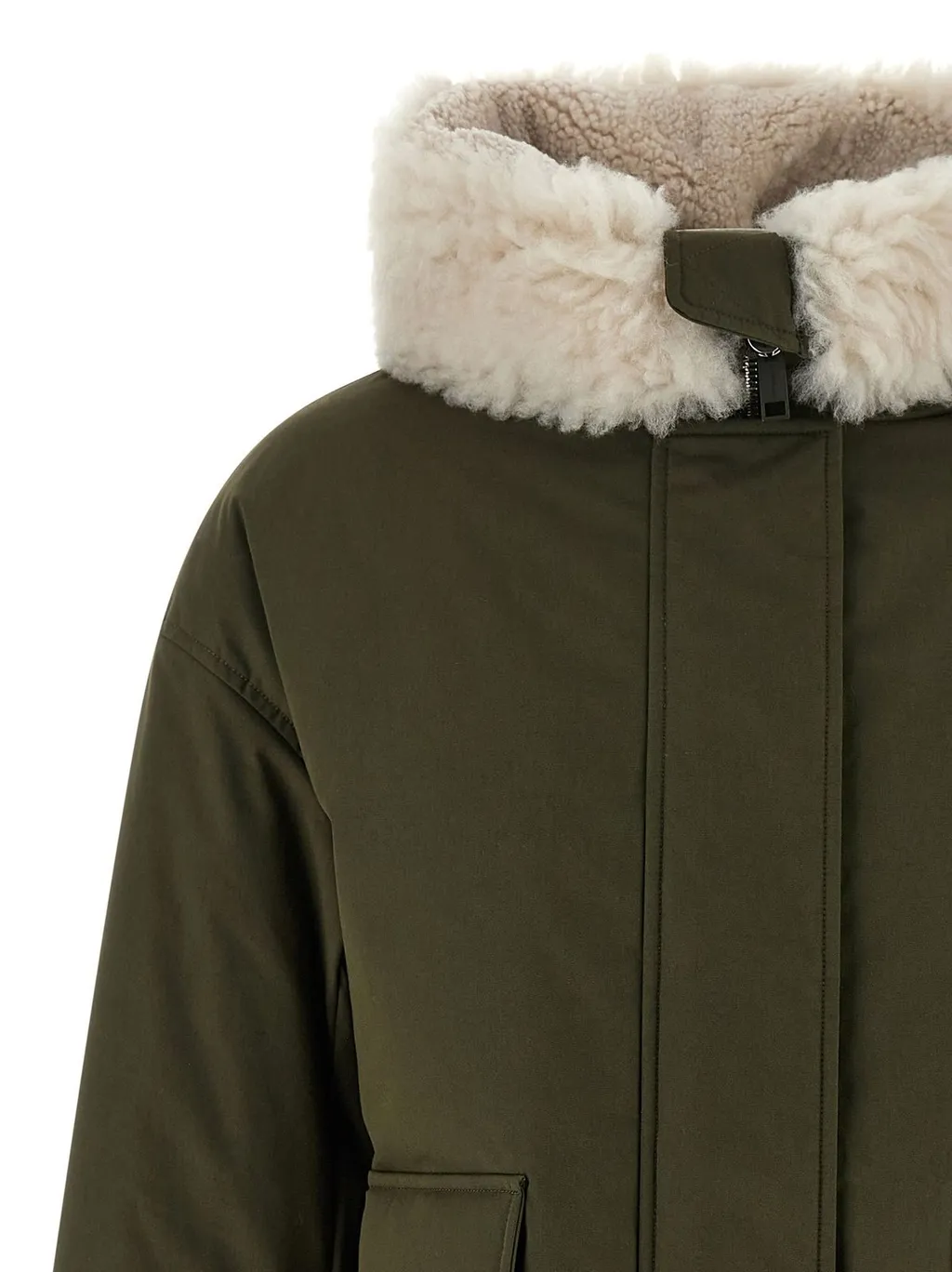 Parka With Fur Collar