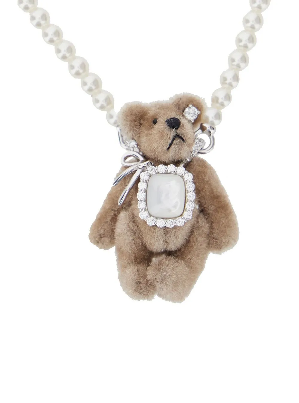 Teddy Bear Charm Necklace