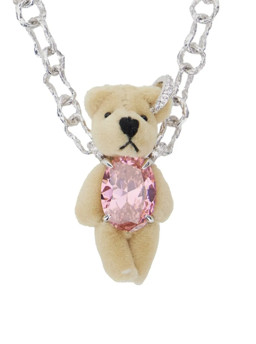 Teddy Bear Pendant Necklace