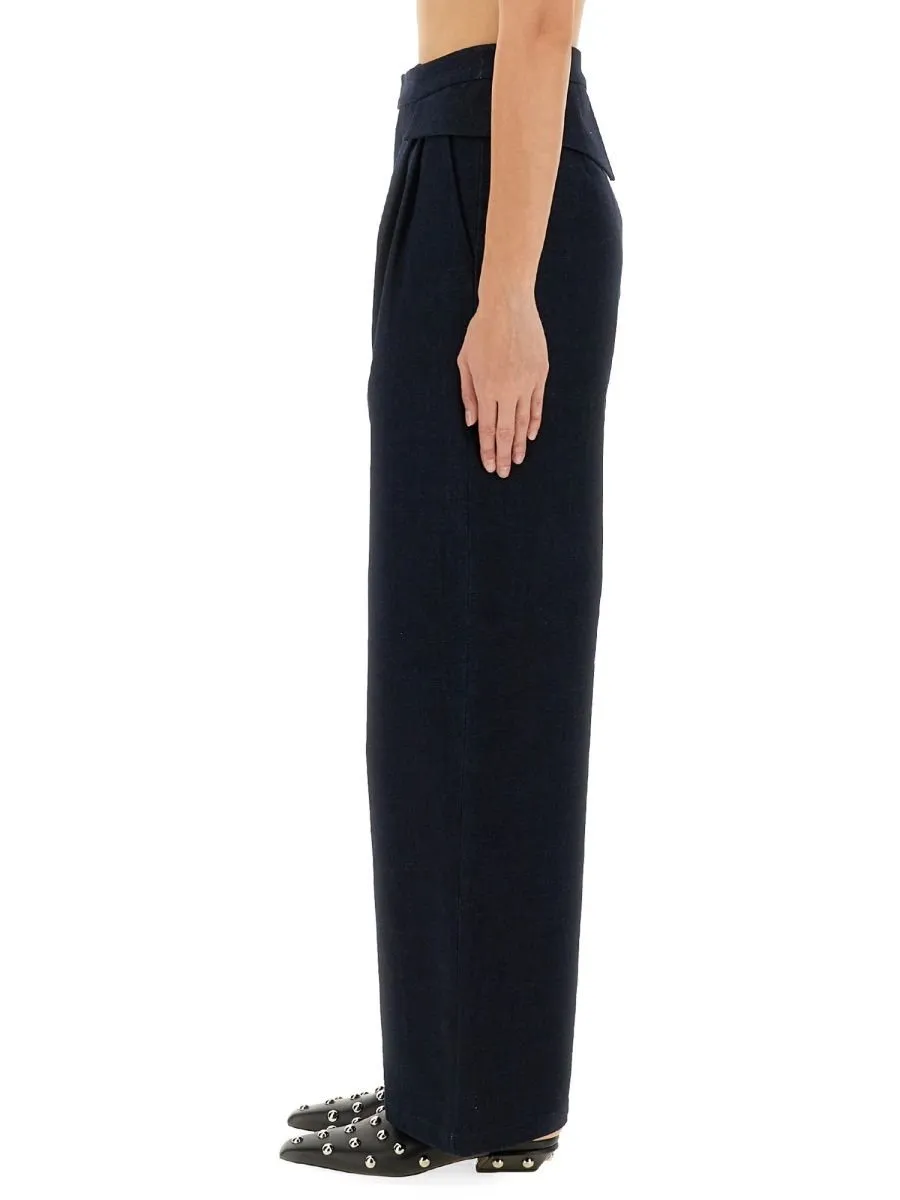Wide-Leg Trousers