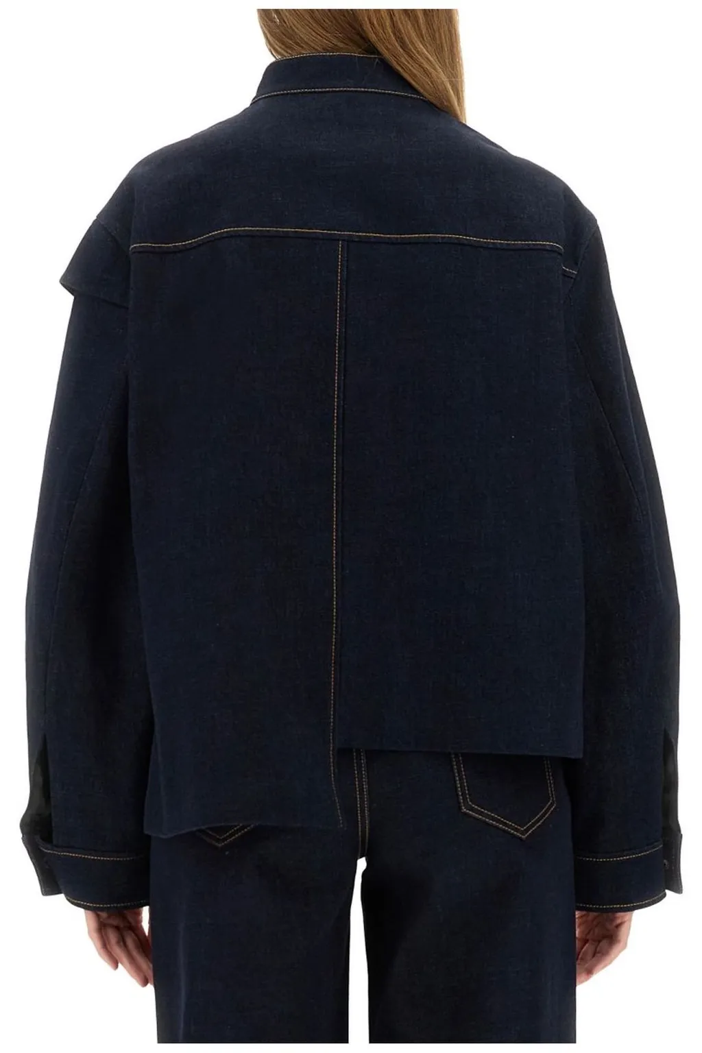 Asymmetric Denim Jacket