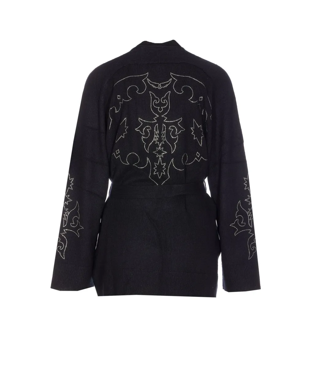 Embellished Kimono Cardigan