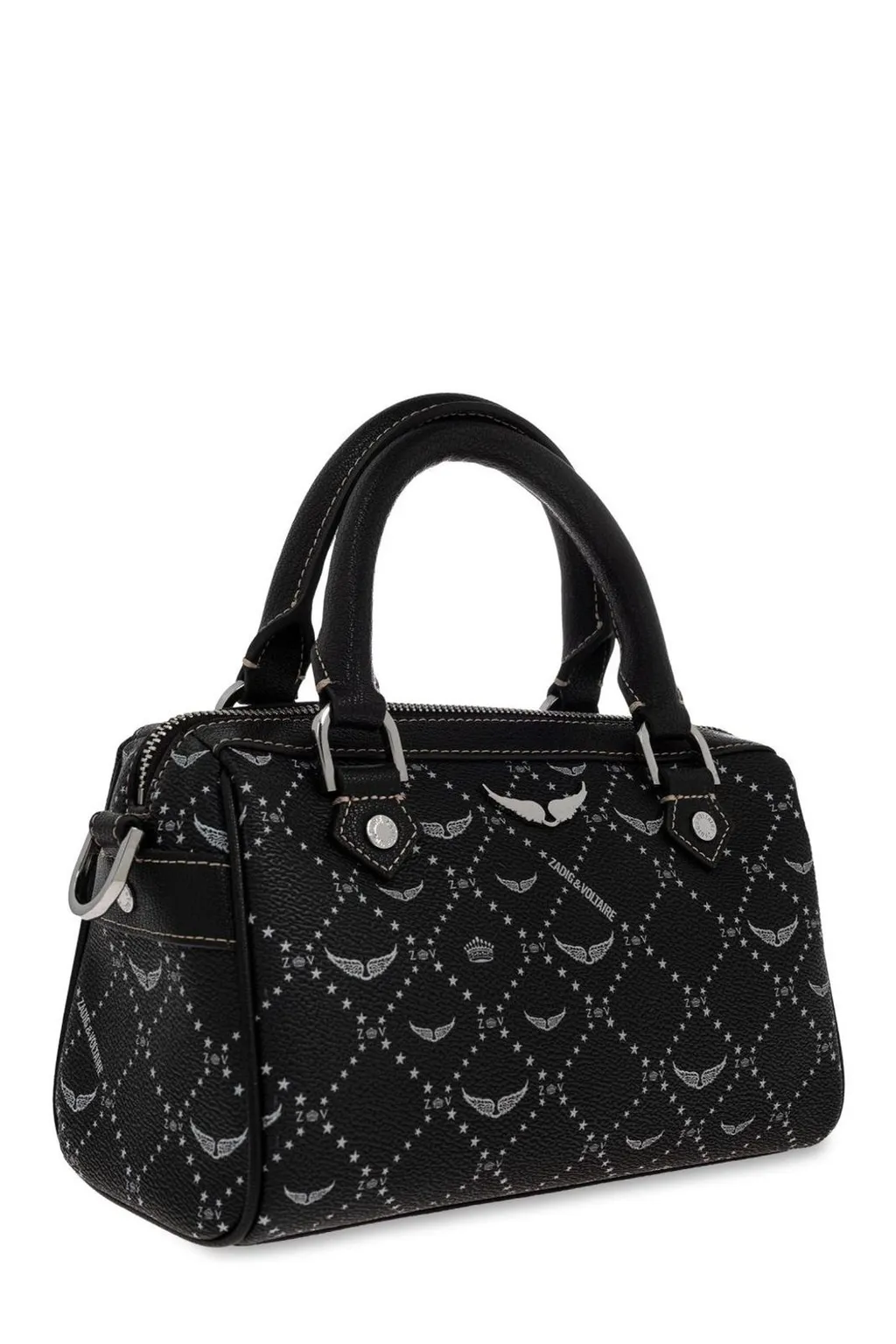 Monogrammed Boston Bag