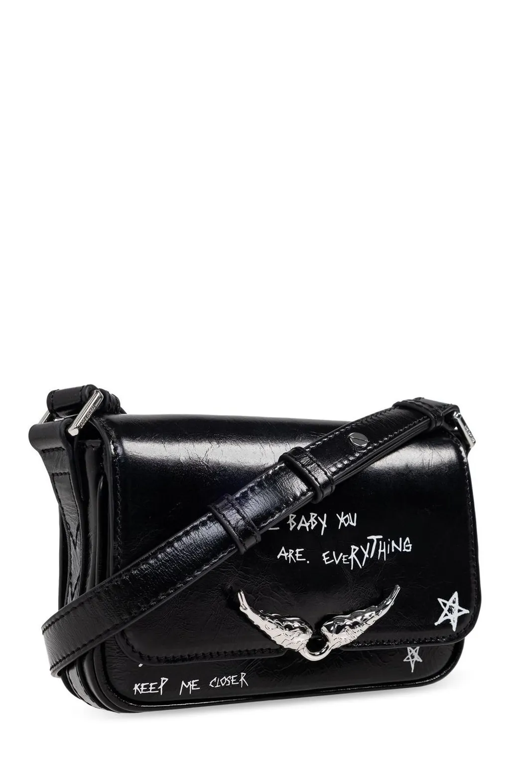 Shoulder Bag With Graphic Print