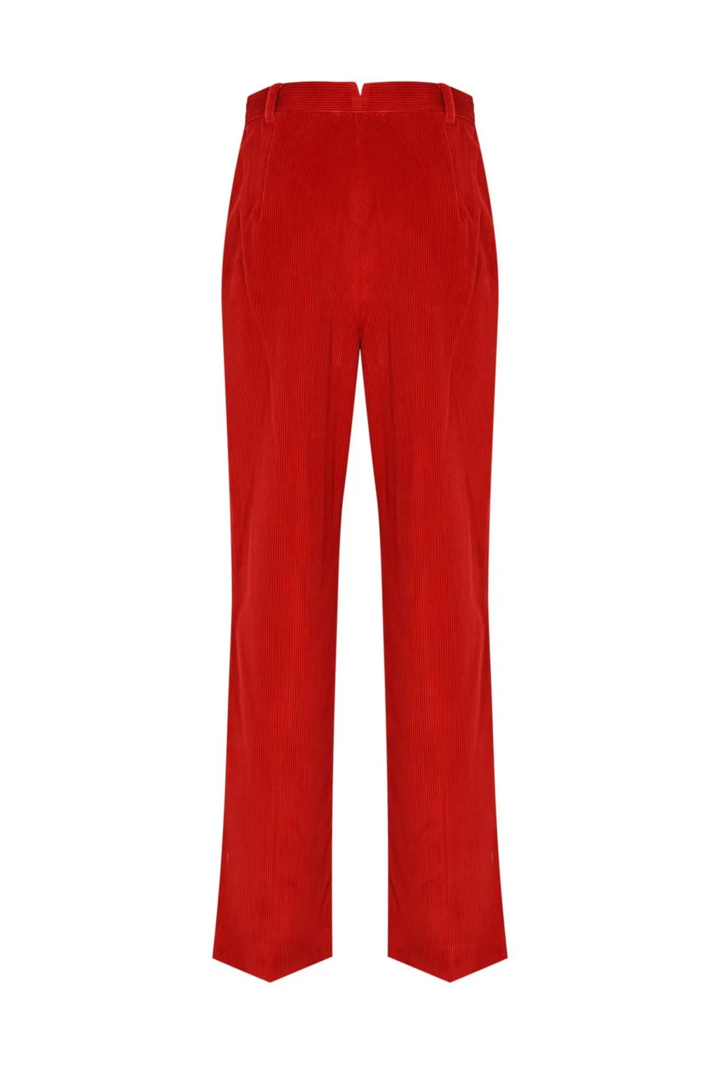 High-Waisted Corduroy Pants