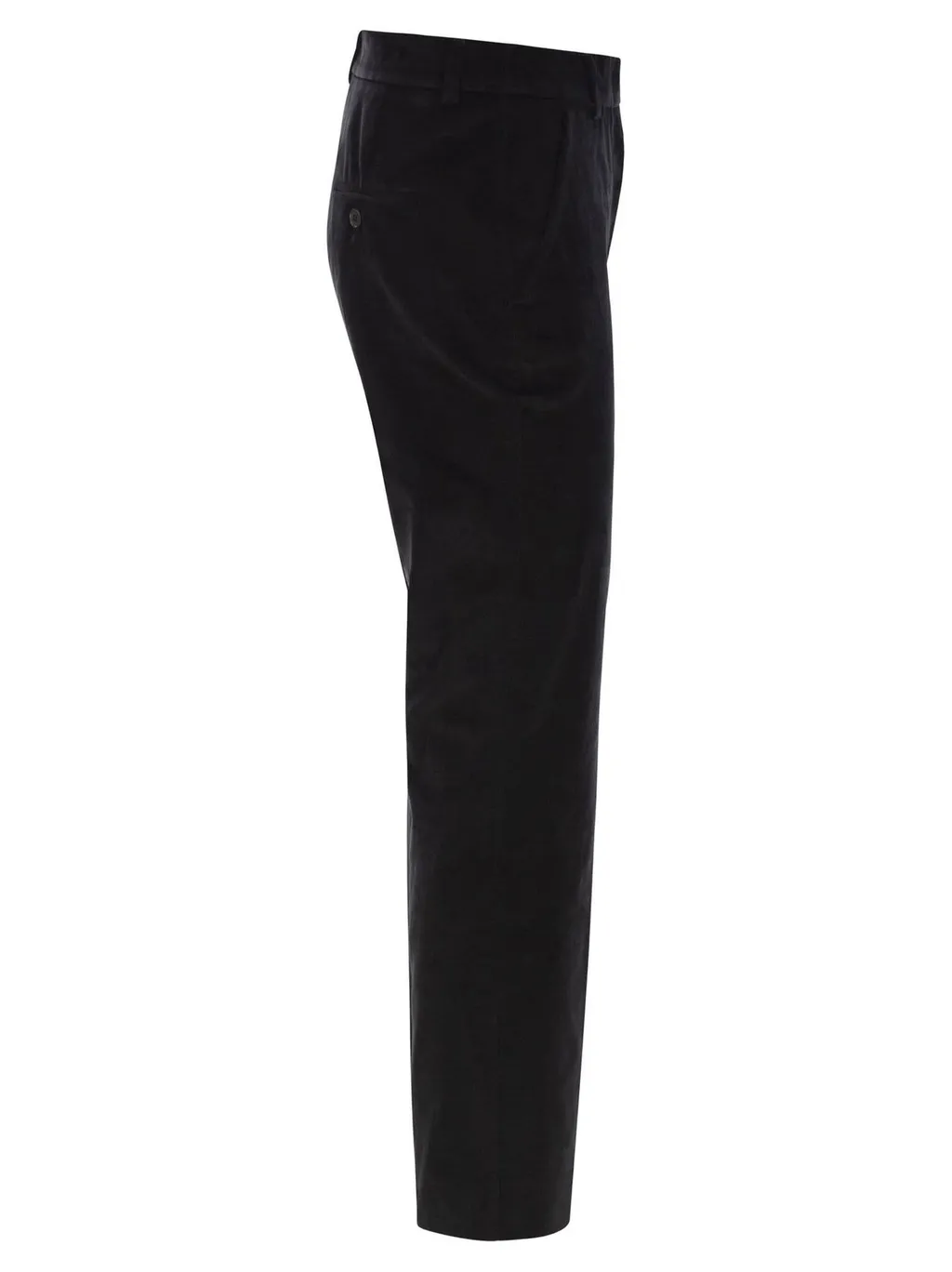 High-Waisted Corduroy Trousers