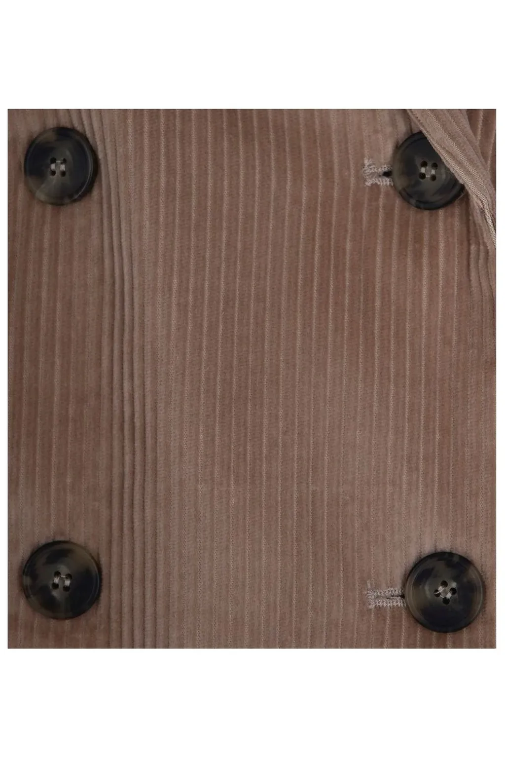 Double-Breasted Corduroy Blazer