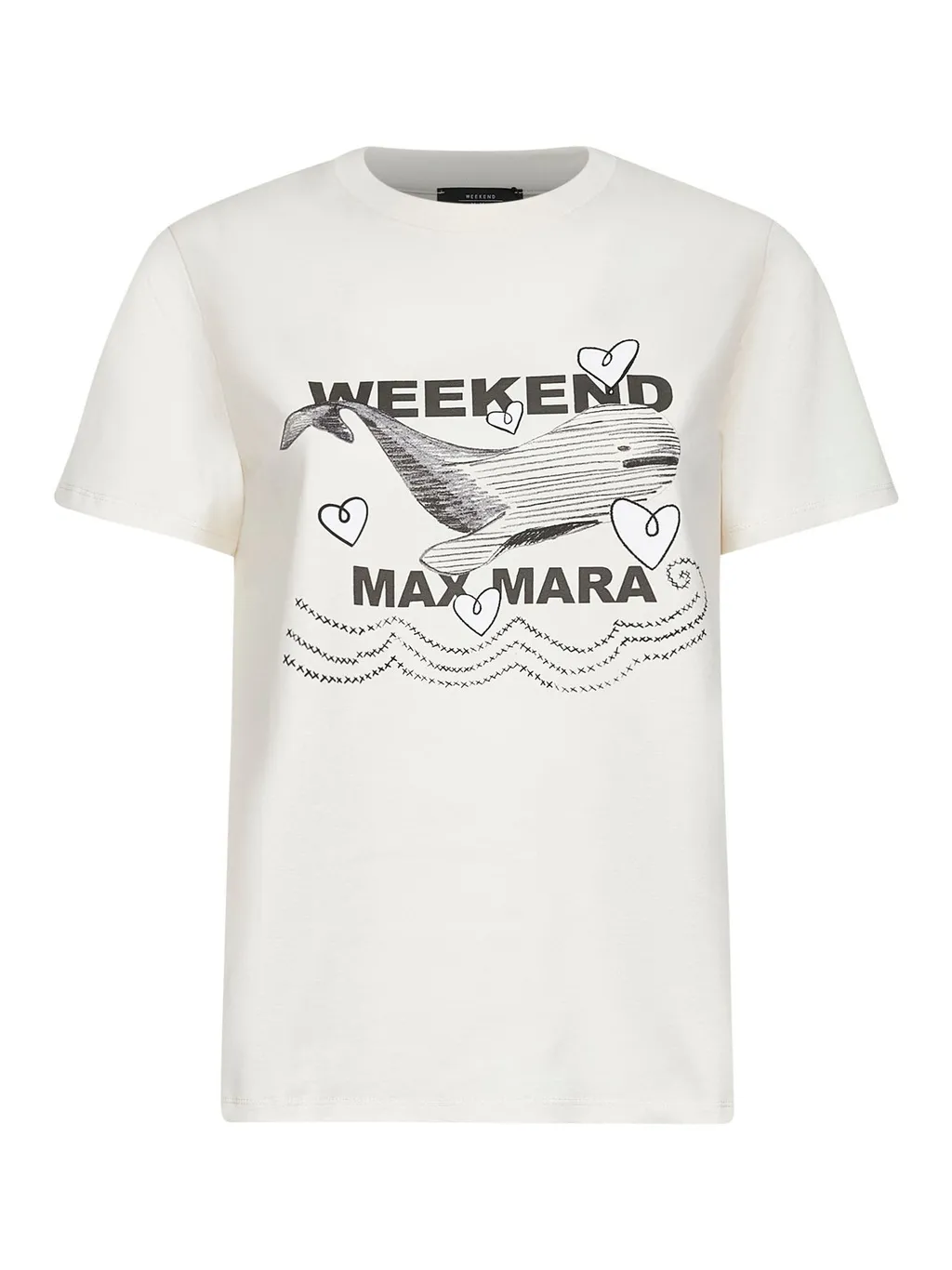 T-Shirt With Whale Print