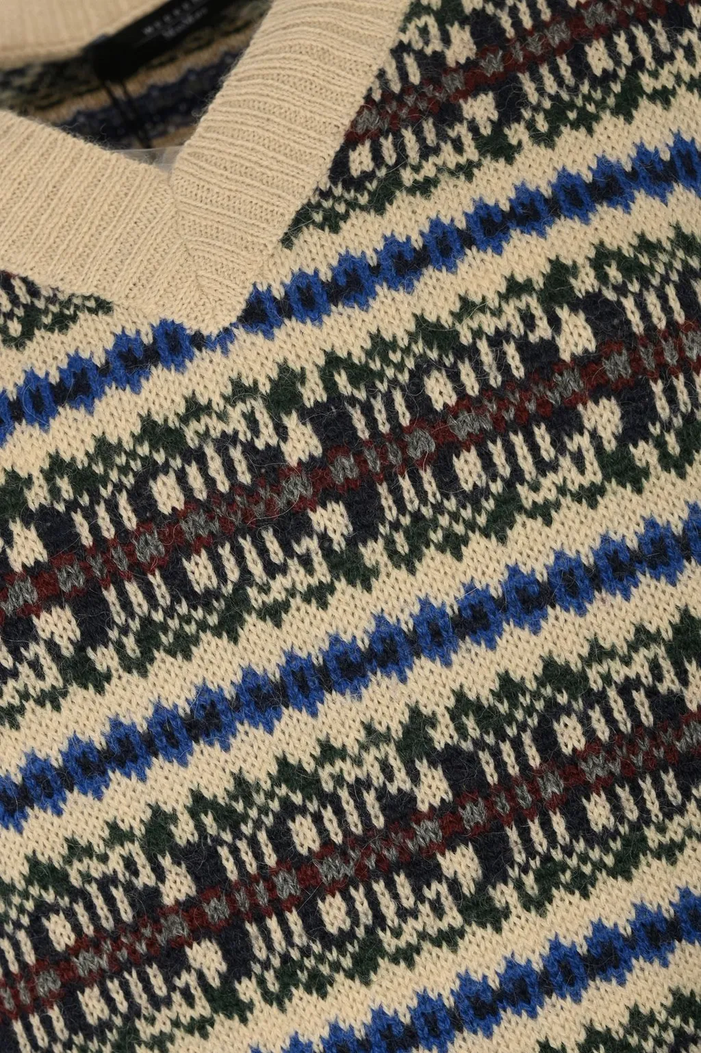 Fair Isle Knit Vest