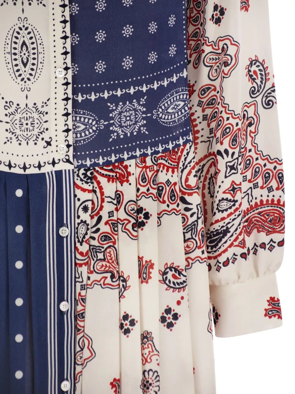 Patchwork Maxi Dress